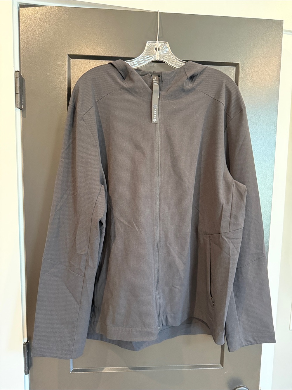 lululemon athletica Men's Hooded Full-Zip Jacket - Black
